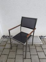 Gartenstühle Chromstahl (2Stk.)