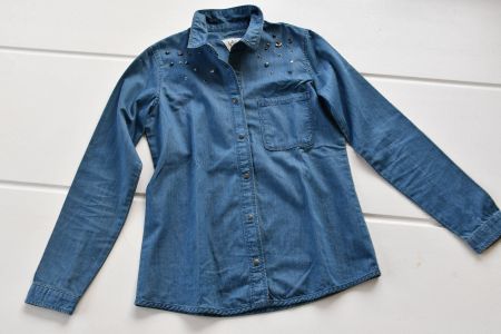 %%% wie neu BLuse, Jeansbluse   IKKS gr. 152
