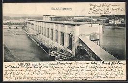 Rheinfelden, Blick zum Electricitätswer