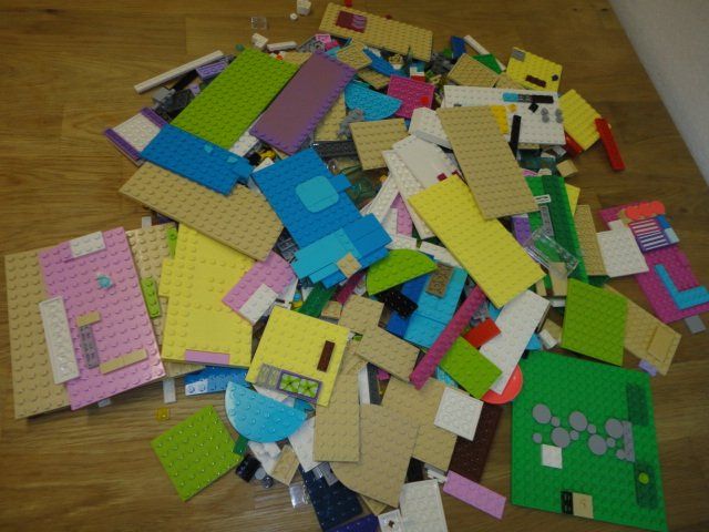 Lego Giocattoli: LEGO PLATTEN-PLÄTTCHEN-TRANSPRENTE – Usato da Teufen AR venduto da Donschabl 5
