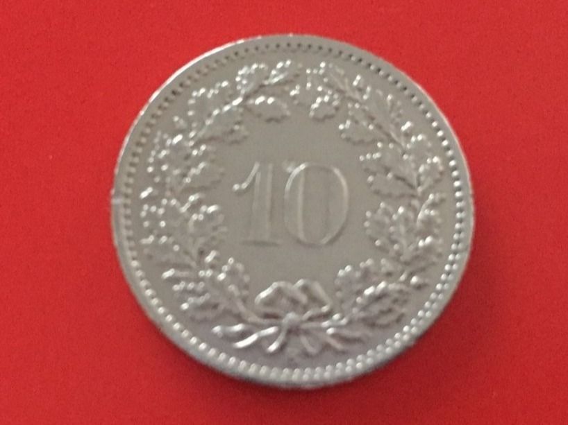 Tutti le monete: 10 Rappen 1969 ss-vz – Usato da Elsau venduto da herbybay 1