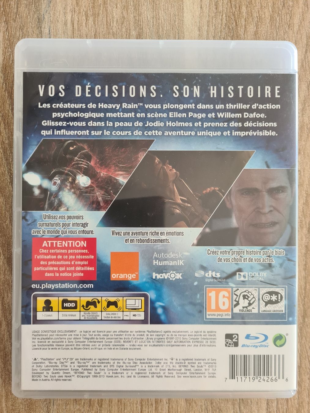 Sony Giochi: (PS3 (16+) BEYOND (ENVOI 1fr) – Nuovo (secondo la descrizione) da Etoy venduto da MyStyleMyMode 1