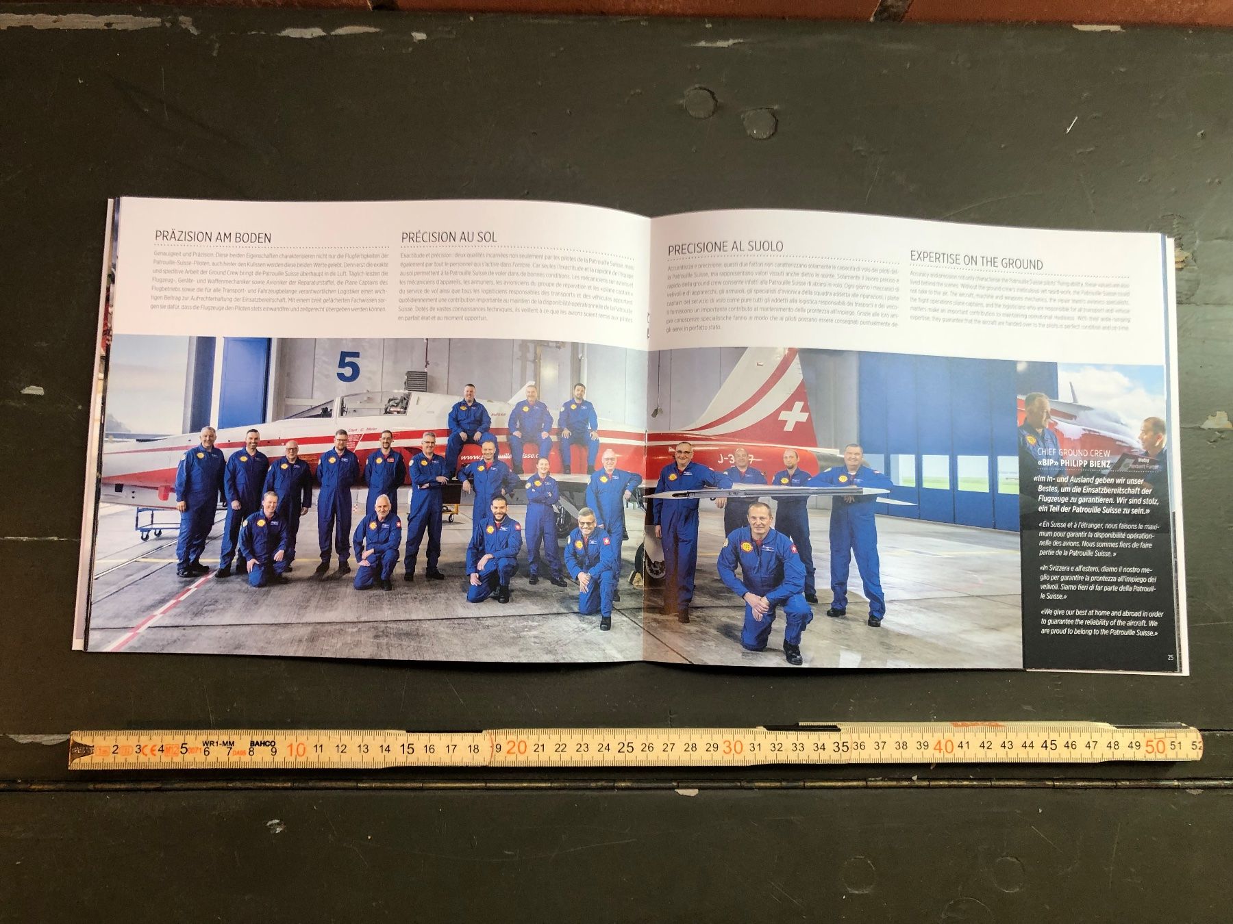 Riviste & Magazine: Schweizer Armee  Patrouille Suisse Luftwaffe Air Force PS – Usato da Madiswil venduto da TEMISO 1