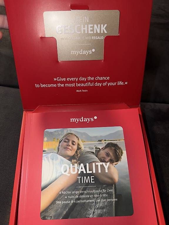 Buoni: MyDays Quality Time Gutschein – Nuovo e nell'imballaggio originale da Zürich venduto da lej_7lbp 1