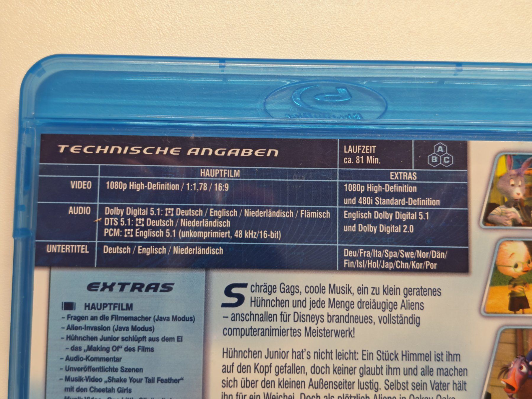 Tutti i DVDs: Himmel und Huhn – Usato da Liestal venduto da Kratzilla 3