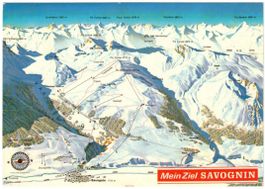 Savognin - Pistenplan