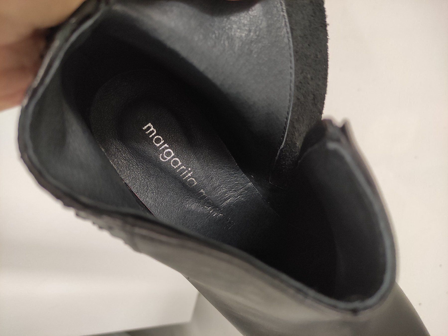 Damenschuhe: NEW Ankle boots black leather, 40 – Neu (gemäss Beschreibung) aus Sursee von Re.joy 7