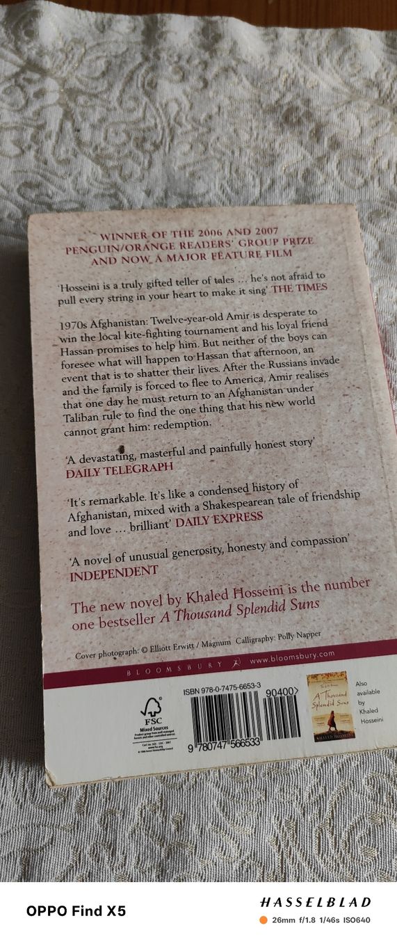 Livres: the kite runner – D'occasion à Volken par katz5 2