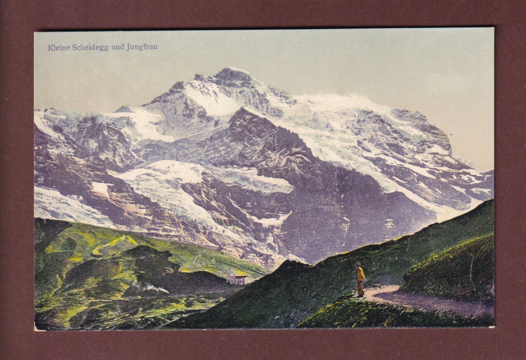 Cartoline postali: KLEINE SCHEIDEGG - Jungfrau – Usato da Pully venduto da nicecards-shop