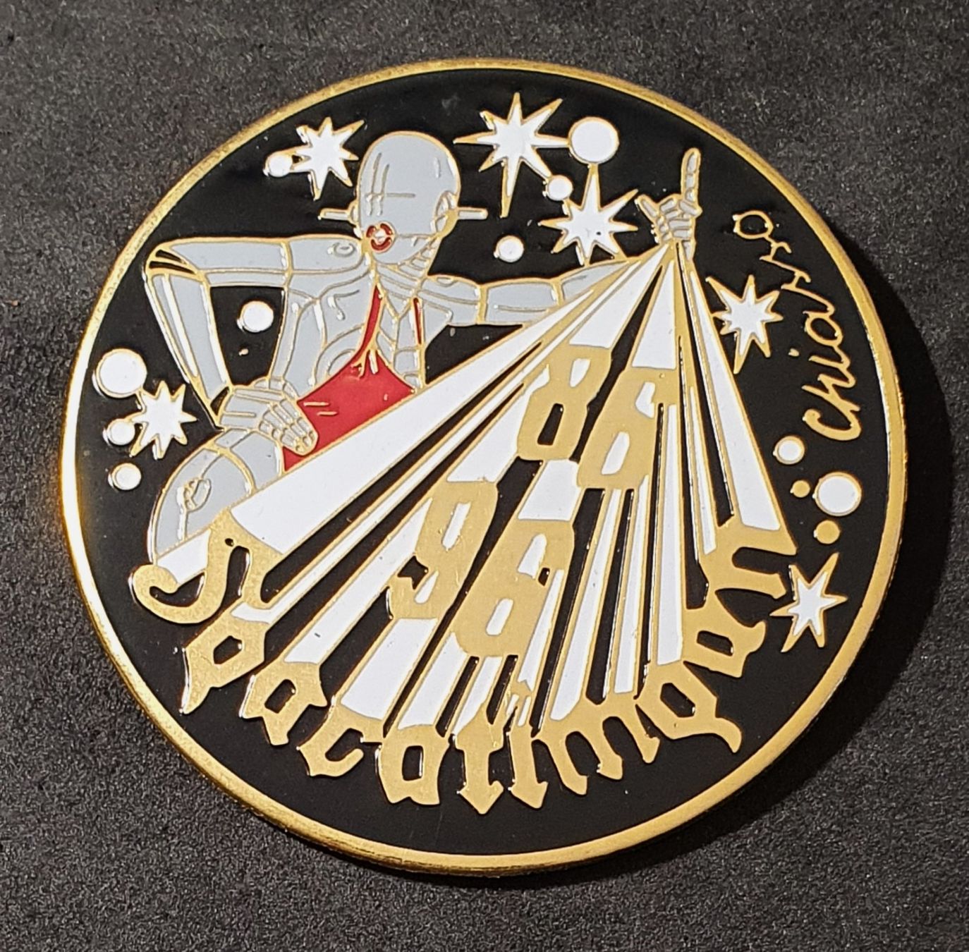 Plaquettes & Badges: X52 - Grosser Pin Spacatimpan Chiasso 1996 – D'occasion à Reinach BL par Boston-Verkauf 1