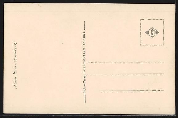 Cartoline postali: Appenzell, Teilansicht mit Kirche und S – Usato da Berlin venduto da bartko-reher 1