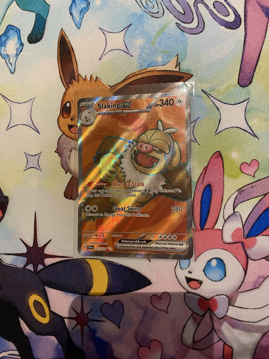 Pokémon Sammelbilder & Trading cards: Pokemon Slaking ex 222/191 SSP – Gebraucht aus Grindelwald von TSG-G-Town