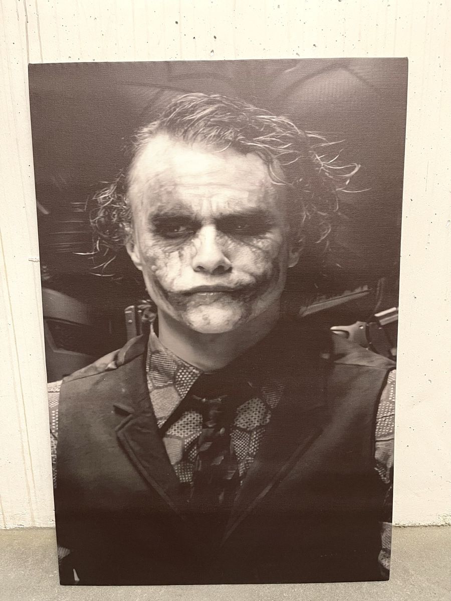 Foto & Immagini: THE JOKER grosse Leinwand / Bild – Usato da Meikirch venduto da Hilfe_Waisentiere 2