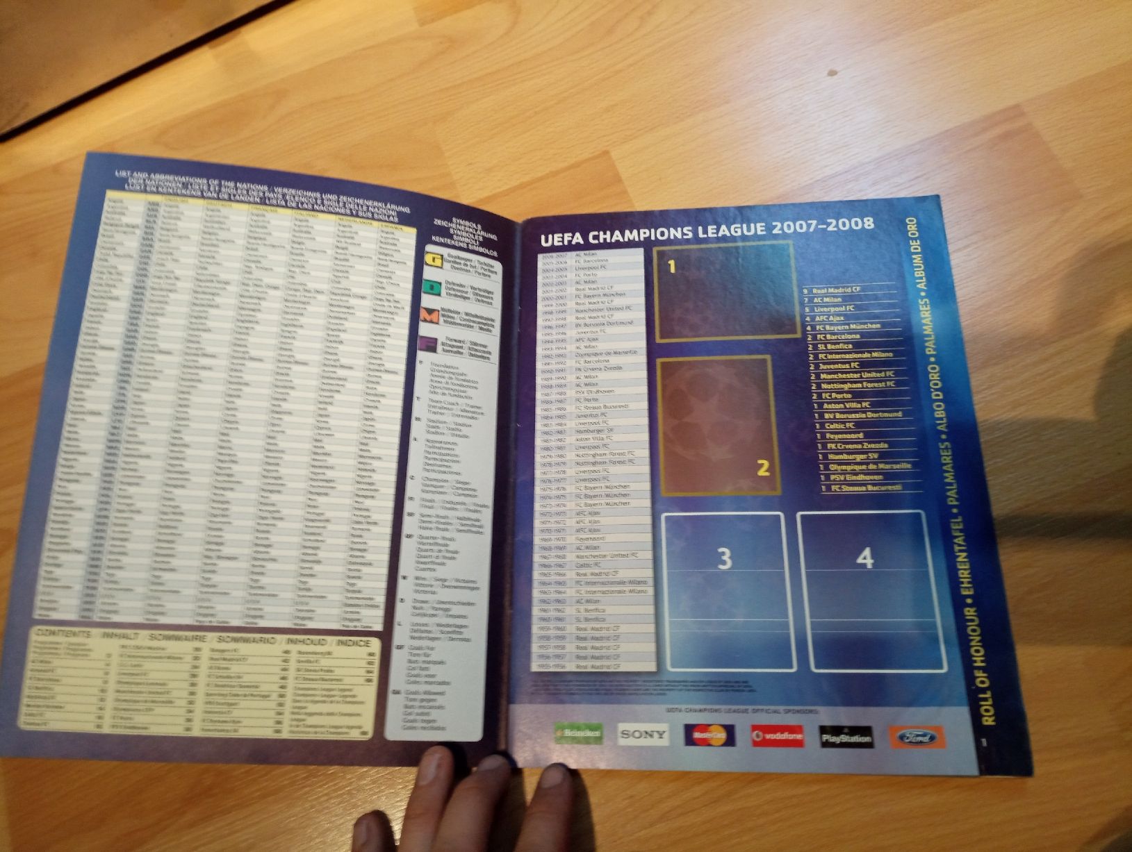 Panini Album: Livre Panini 2007-2008 UEFA – Nuovo (secondo la descrizione) da Vullierens venduto da Saway 1