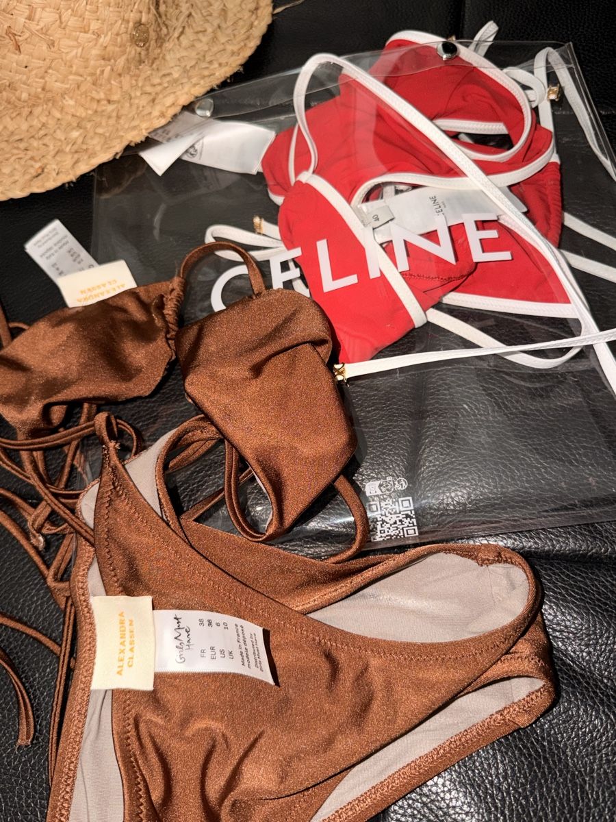 Celine Costumi da bagno & Bikini: Céline and Alexandra Classen bikini set – Nuovo (secondo la descrizione) da Genève venduto da val_rp9x 2