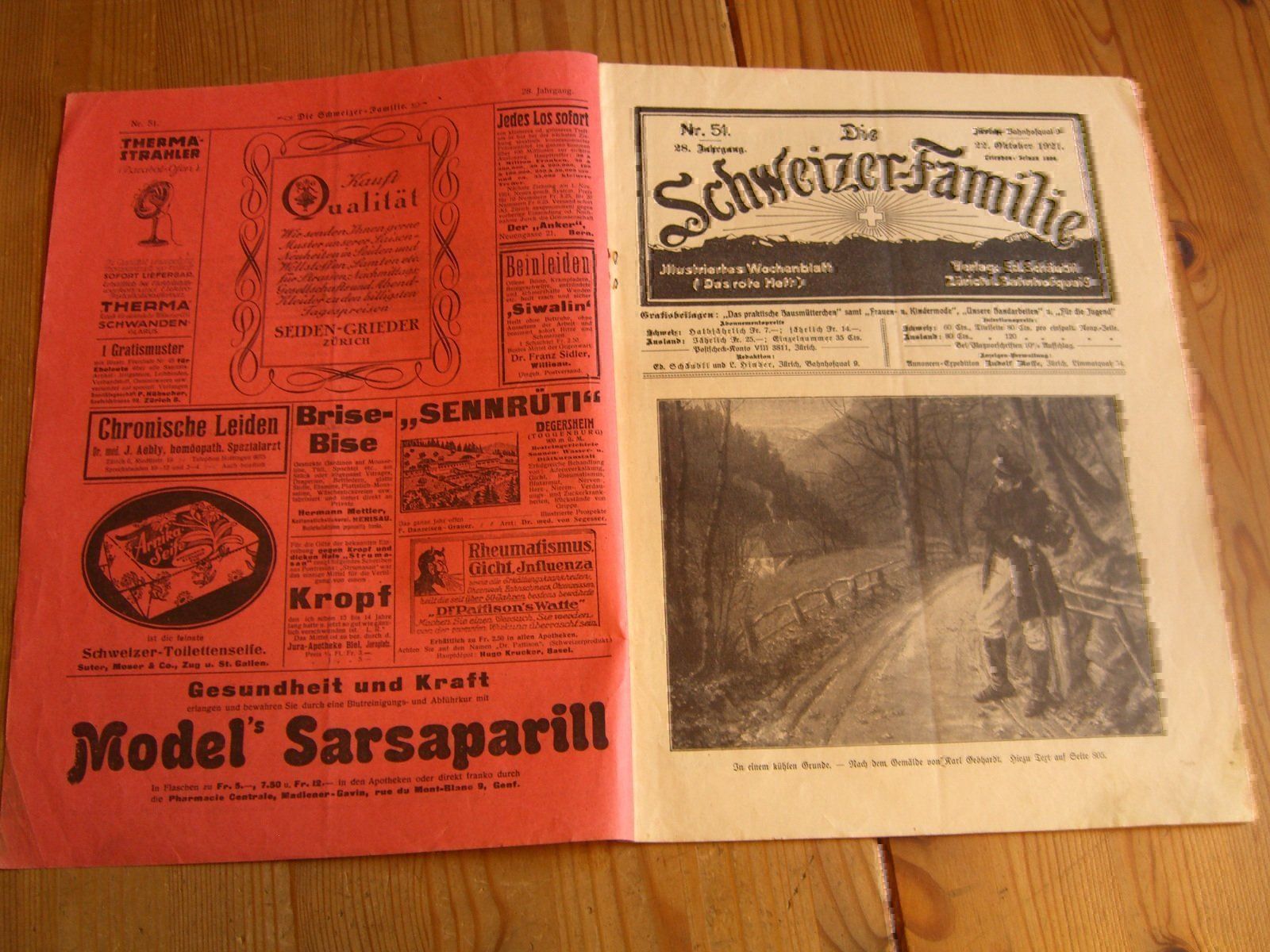 Tutti i francobolli: Nr.44-52,von 1921 der"Schweizer-Familie" – Usato da Winterthur venduto da Gaia 8