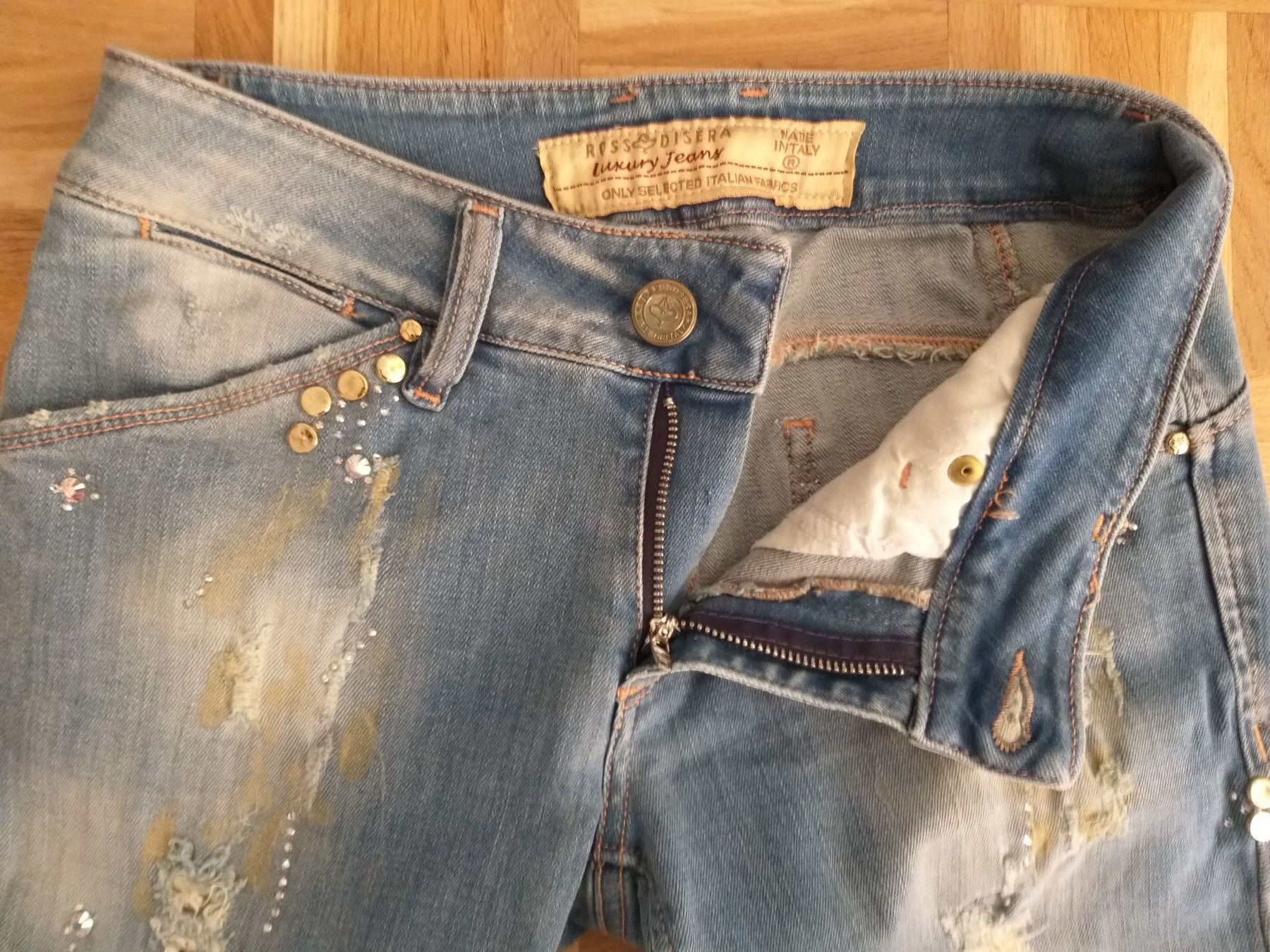 Jeans: ROSSODISERA Jeans taille / Grosse S (42 IT) – Gebraucht aus Cossonay-ville von Super-Price-Quality 4