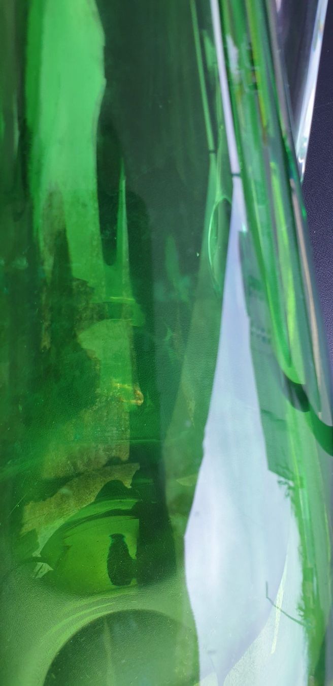 Vasen & Gefässe: Grosse schwere Glasvase – Gebraucht aus Emmen von Brockofsky 7