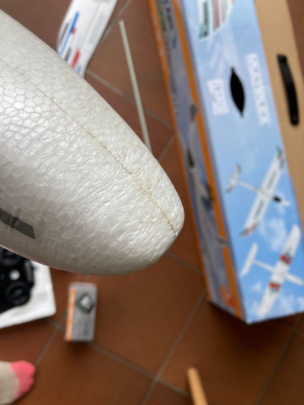Multiplex Modellismo RC: Multiplex Easystar 3 RTF RC-Flugzeug beschädigt – Usato da Riehen venduto da aemahler 3