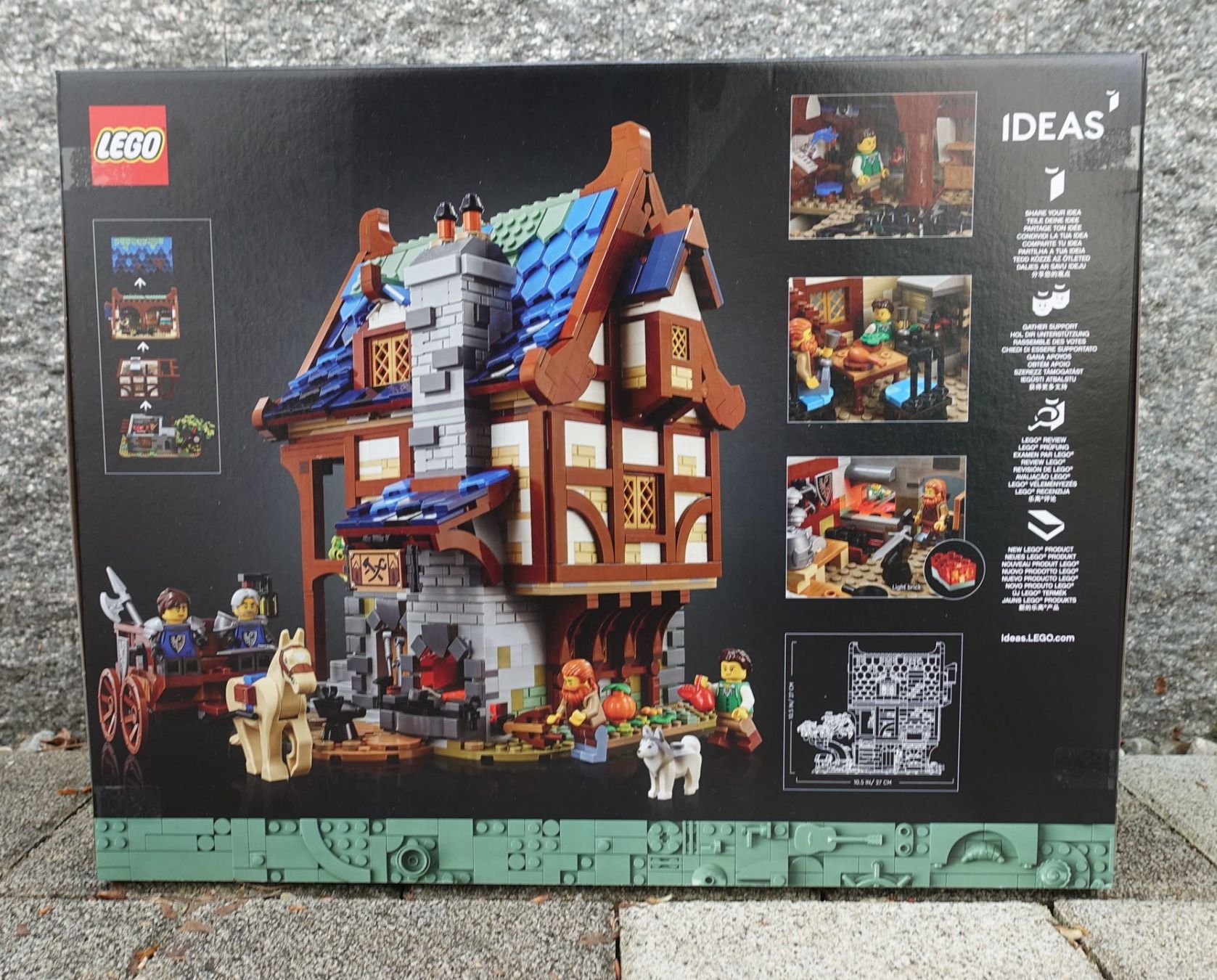Lego Giocattoli: LEGO 21325 Mittelalterliche Schmiede – Nuovo e nell'imballaggio originale da Muttenz venduto da Bricktus 1