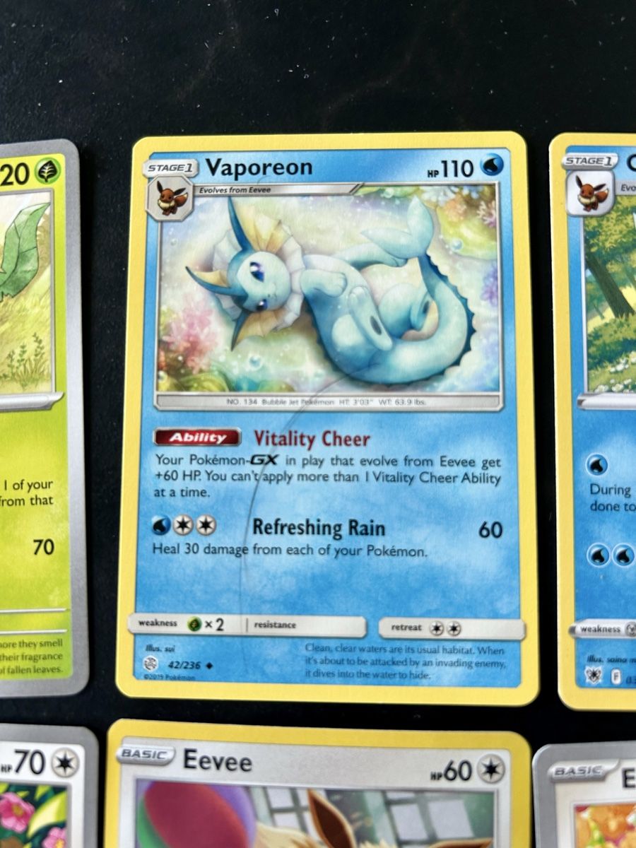 Pokémon Carte collezionabili: Carte Pokémon Eevee e Evoluzioni – Usato da Balerna venduto da Roby-Pokemon 2
