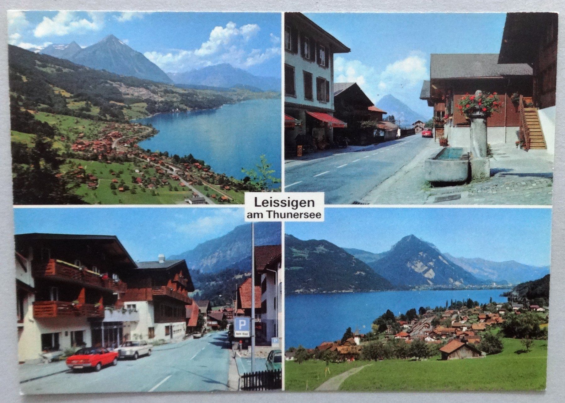 Cartoline postali: Leissigen am Thunersee – Usato da Fétigny venduto da Billy2miny