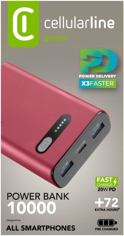 Caricabatterie: Chargeur de secours Power Bank Cellularline® – Nuovo e nell'imballaggio originale da Aigle venduto da GlobalTrading 2