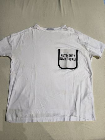 T-Shirt von Zara Weiss