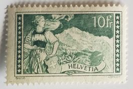 MA151) 142, Gebirgslandschaft Jungfrau Falz Kt. 350.-