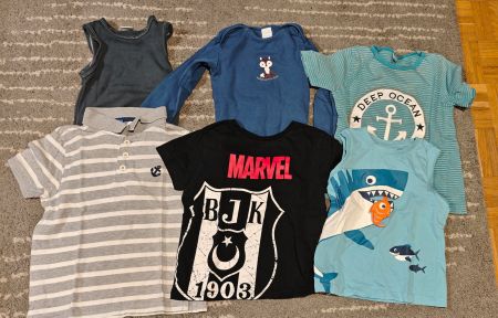 Kleiderpaket für Jungs (Gr. 98/104) – 22-teilig!