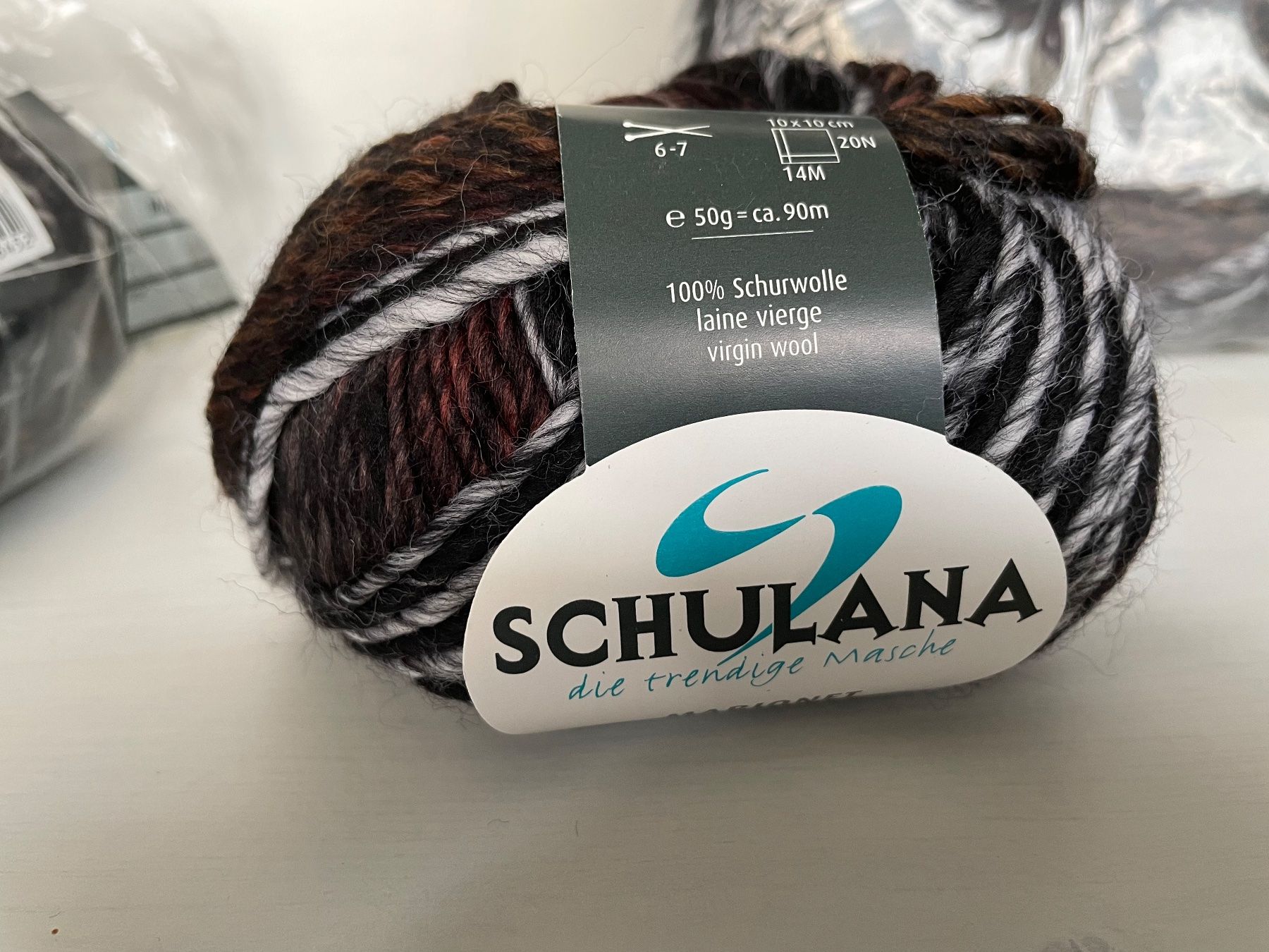 Lana: 1 Knäuel Schulana Marionet – Nuovo e nell'imballaggio originale da Büsserach venduto da bor_s88m