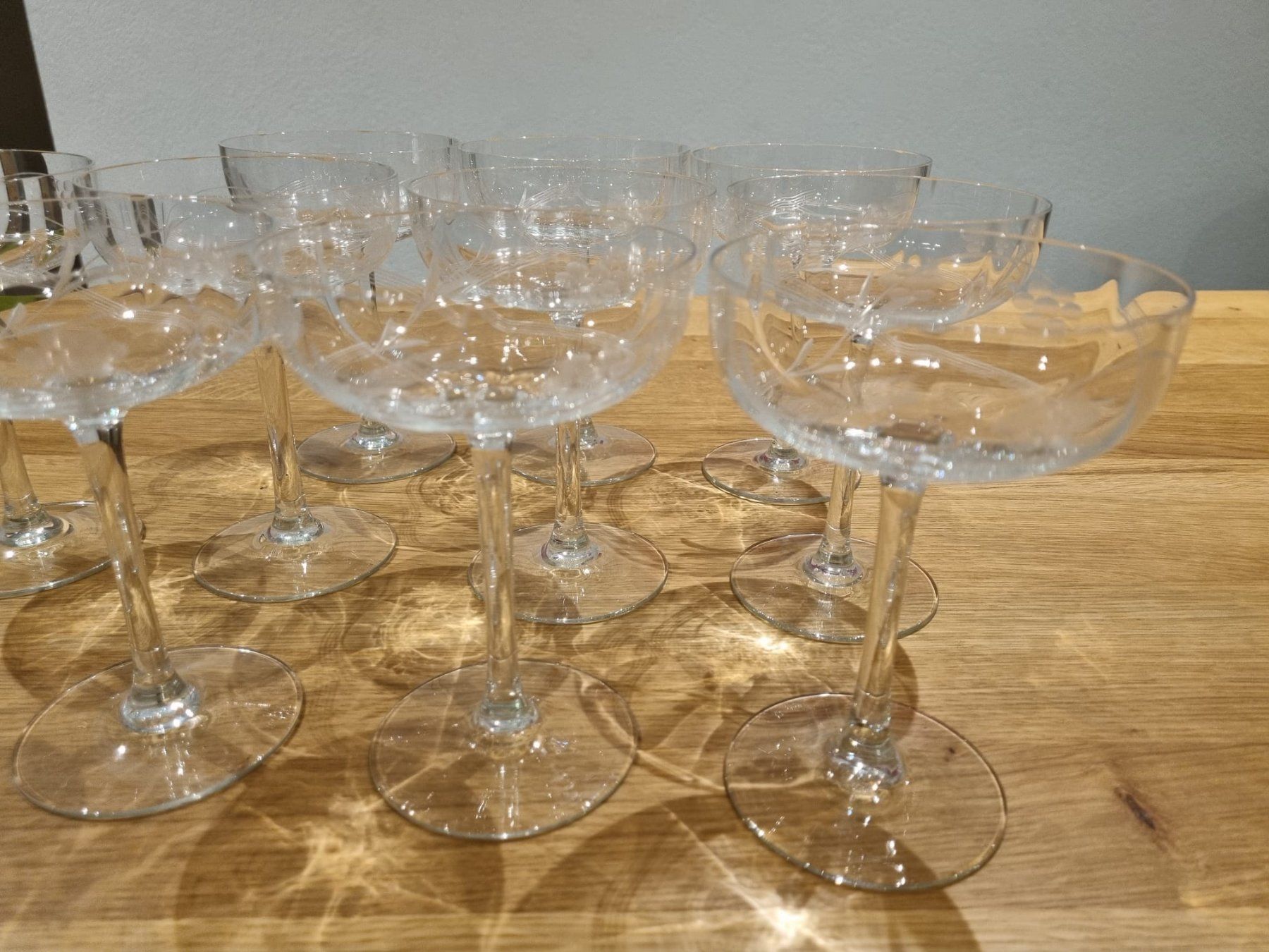 Bicchieri: coupe à champagne, cristal – Usato da Cheyres venduto da maca2009 4