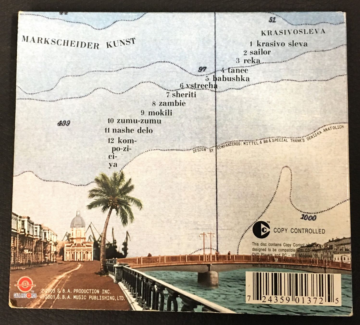 CD: Markscheider Kunst - Krasivosleva CD – Usato da Oftringen venduto da Vucki 1