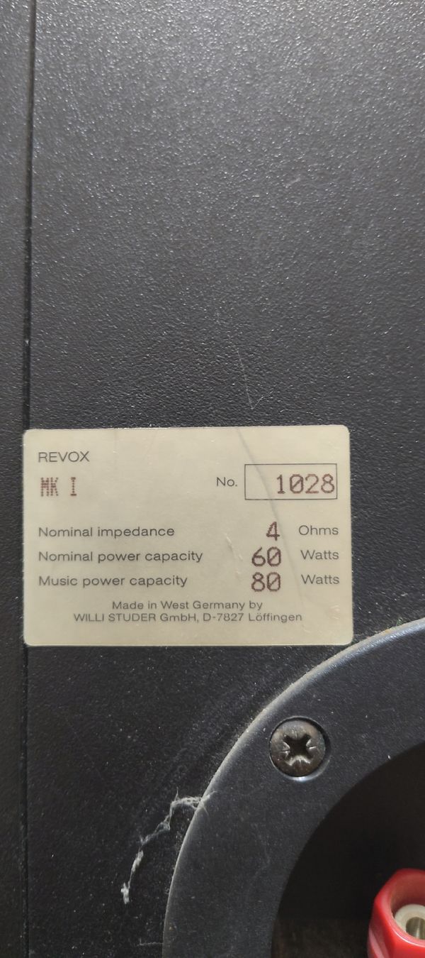 Revox Casse acustiche: Revox Boxen mit Bass System – Difettoso da Biberist venduto da bellmec 4