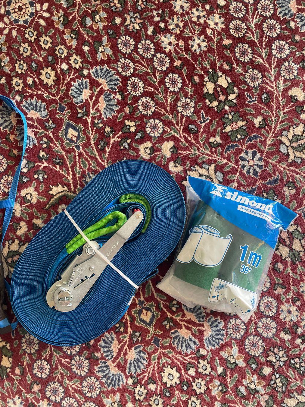 Slackline: Slackline kit simond 25 m by 50 mm – Usato da Lutry venduto da nicolagra 1