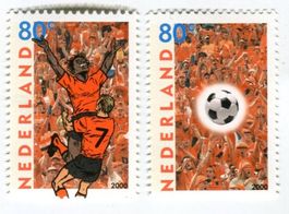 Briefmarken "Fussball". Niederlande