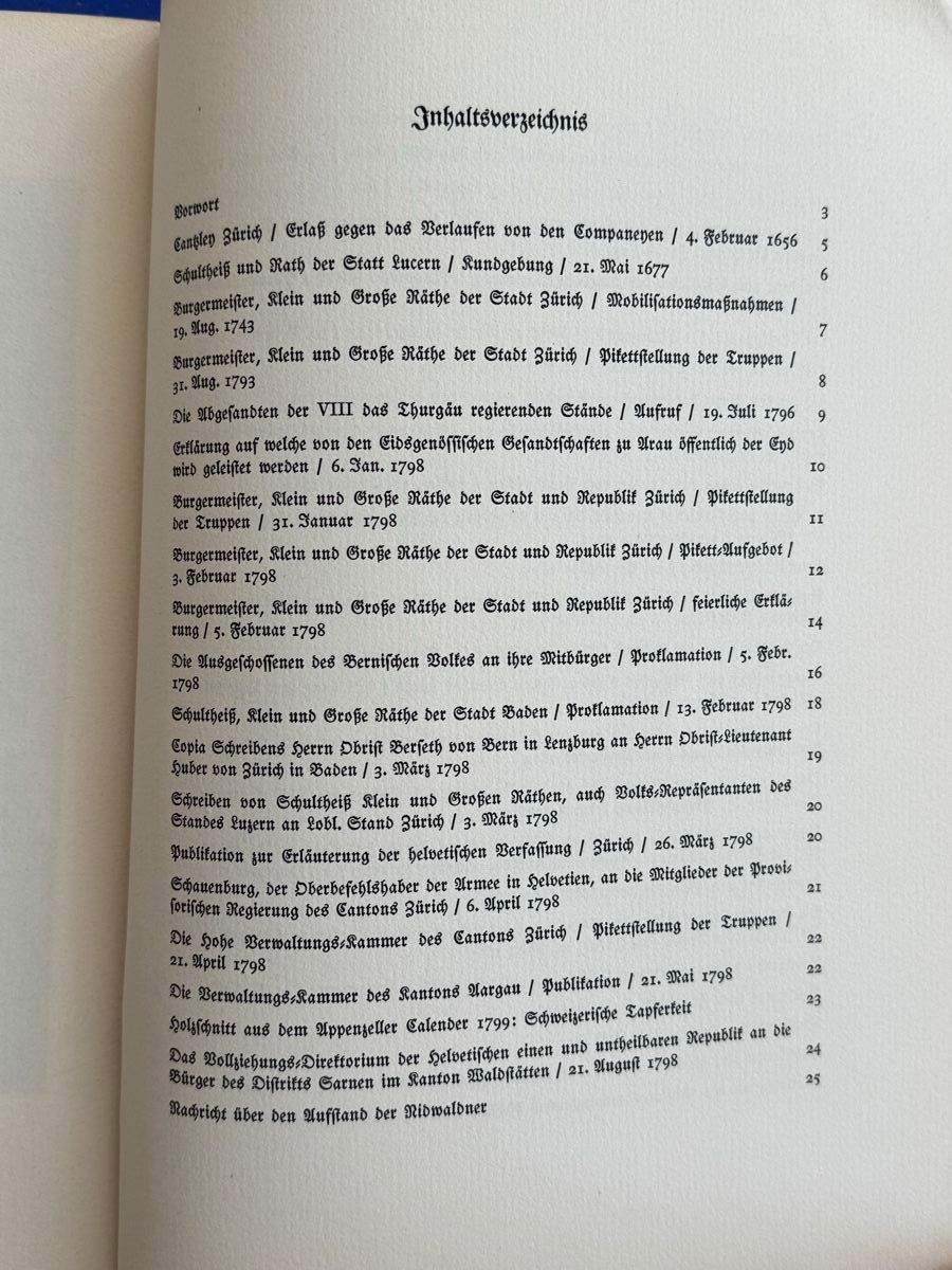 Bücher: Schweizer Kriegsdokumente 1656-1831. Kunstgewerbemuseum – Gebraucht aus Adliswil von buch_und_kunst 5