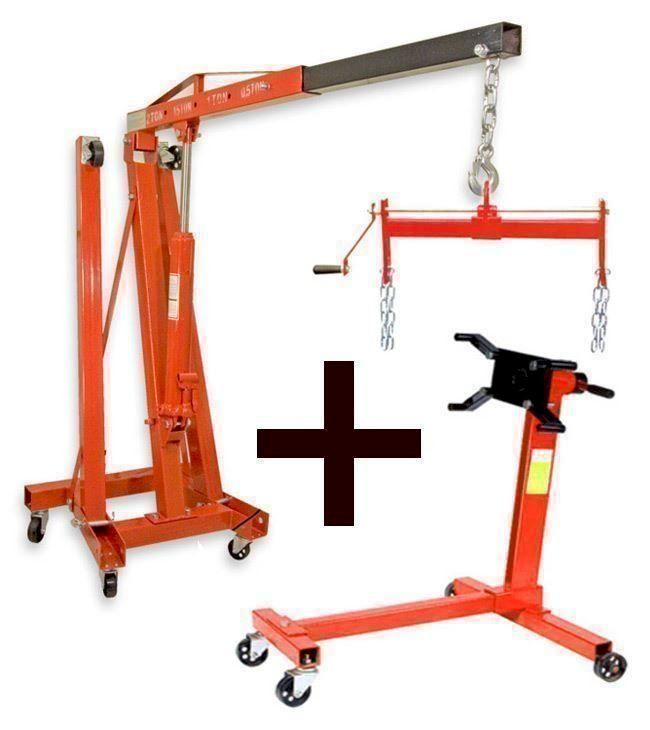 Motorkran Werkstattkran 2000 Kg Motorheber 2000 KG Werkstattkran