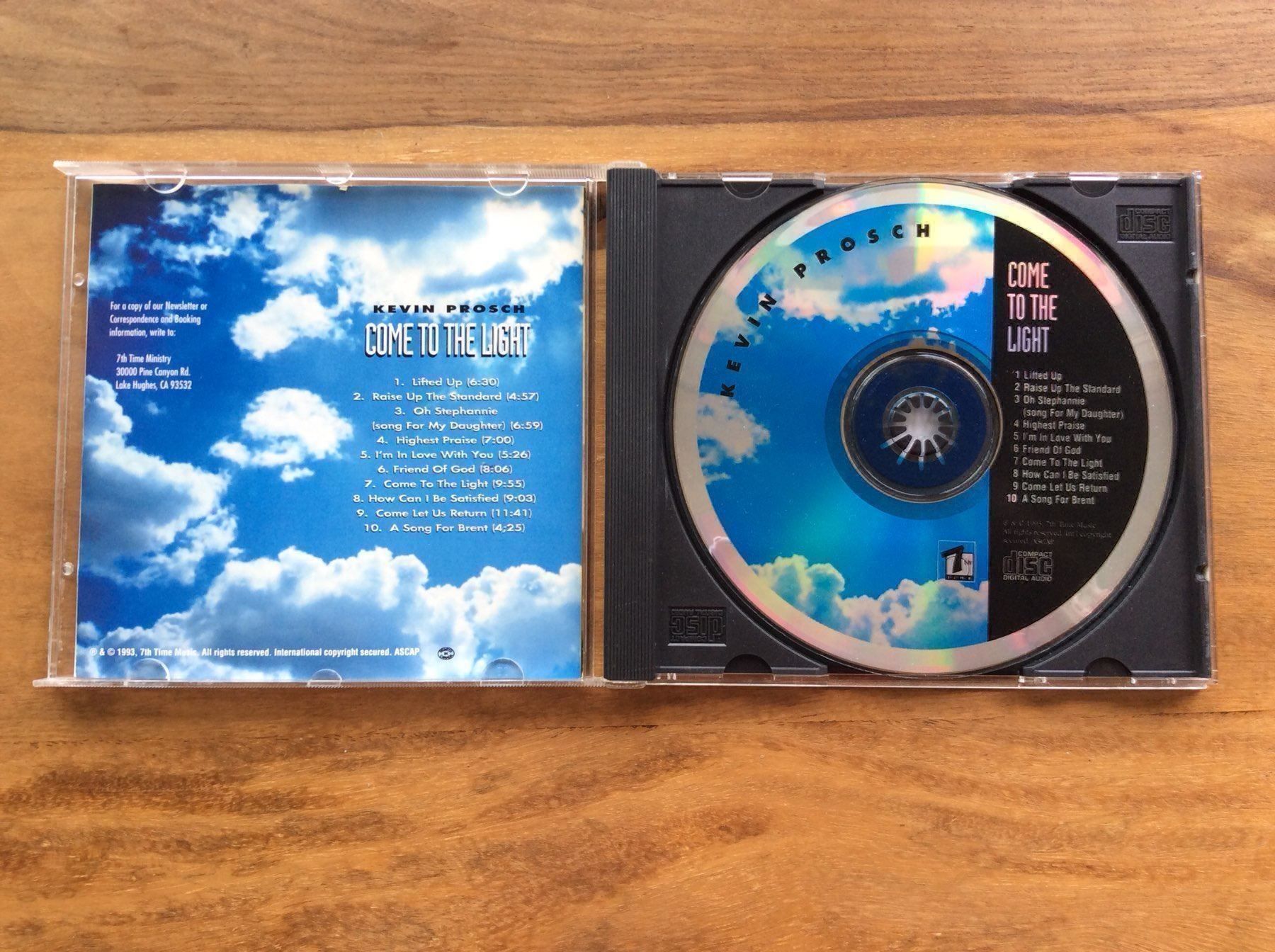 CD: CD Kevin Prosch - Come To The Light – Usato da Horgen venduto da flyingpenguin2000 1