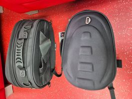 iXS Satteltaschen Set in schwarz