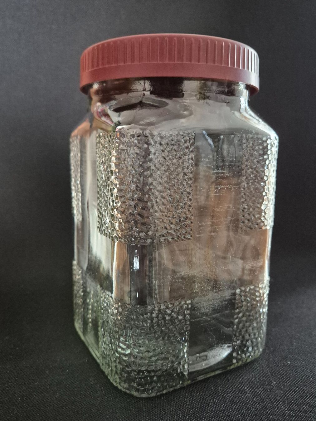 Gläser: Vorratsdose aus Glas (Maggi / Kentauer?) – Gebraucht aus Oberdiessbach von Finland1977 5