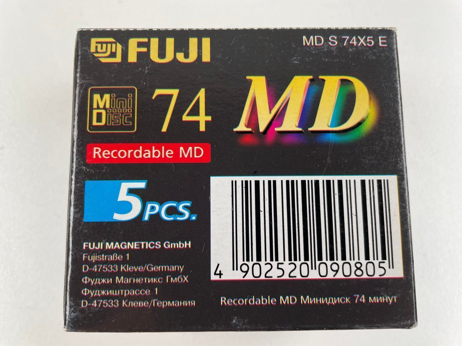 Minidisc: Mini Disc - Fuji 74 - 5er Pack - OVP - Disk – Nuovo e nell'imballaggio originale da Langenthal venduto da Schmittchen 4