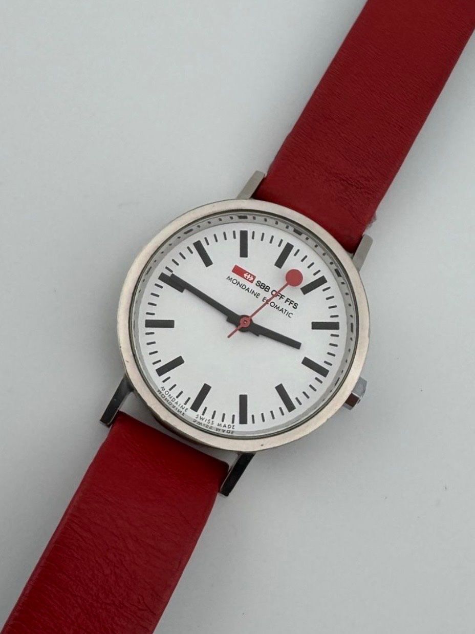 Mondaine Montres: Swiss Automatic Mondaine SBB EcoMatic Armbanduhr – D'occasion à Küsnacht ZH par PreLovedLuxury 1