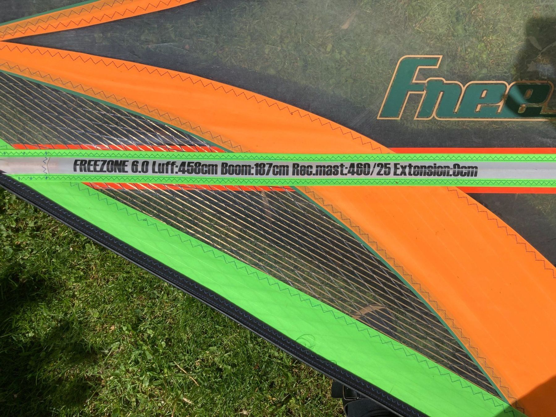 Surf: Windsurfsegel Simmer Komplettrigg 6m2 – Usato da Buchrain venduto da profibastler22 2