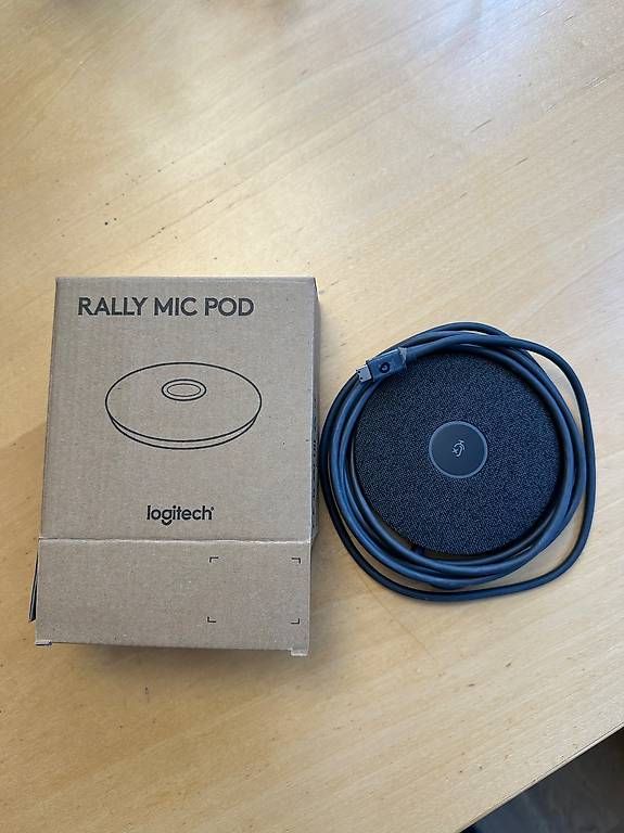 Logitech Microfoni: Logitech Rally Mic Pod - neu – Usato da Berneck venduto da Steffi654