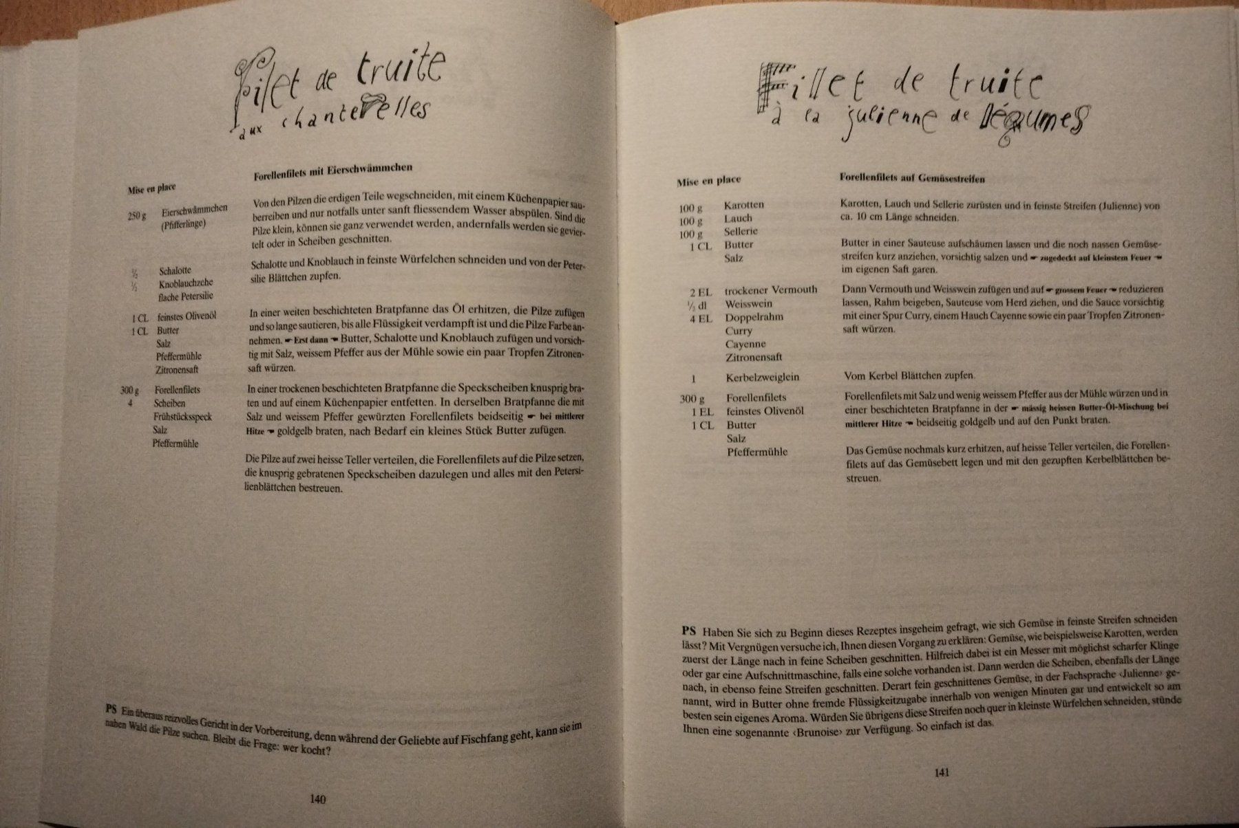 Bücher: Elfie Casty: Kochbuch "Mit einer Prise Leidenschaft" Top! – Gebraucht aus Niederglatt ZH von Siegfried67 8