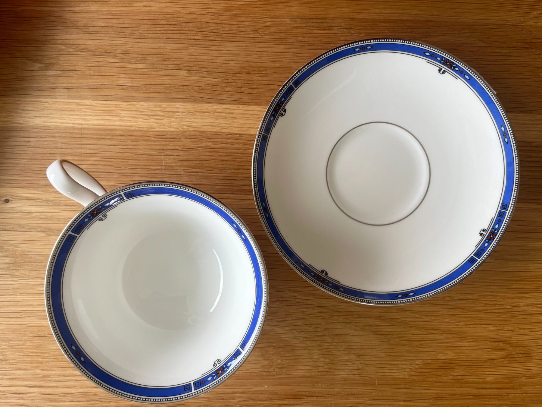 Wedgwood Tassen: Wedgwood Tasse mit Unterteller – Neu (gemäss Beschreibung) aus Schwerzenbach von b00nb00n 2