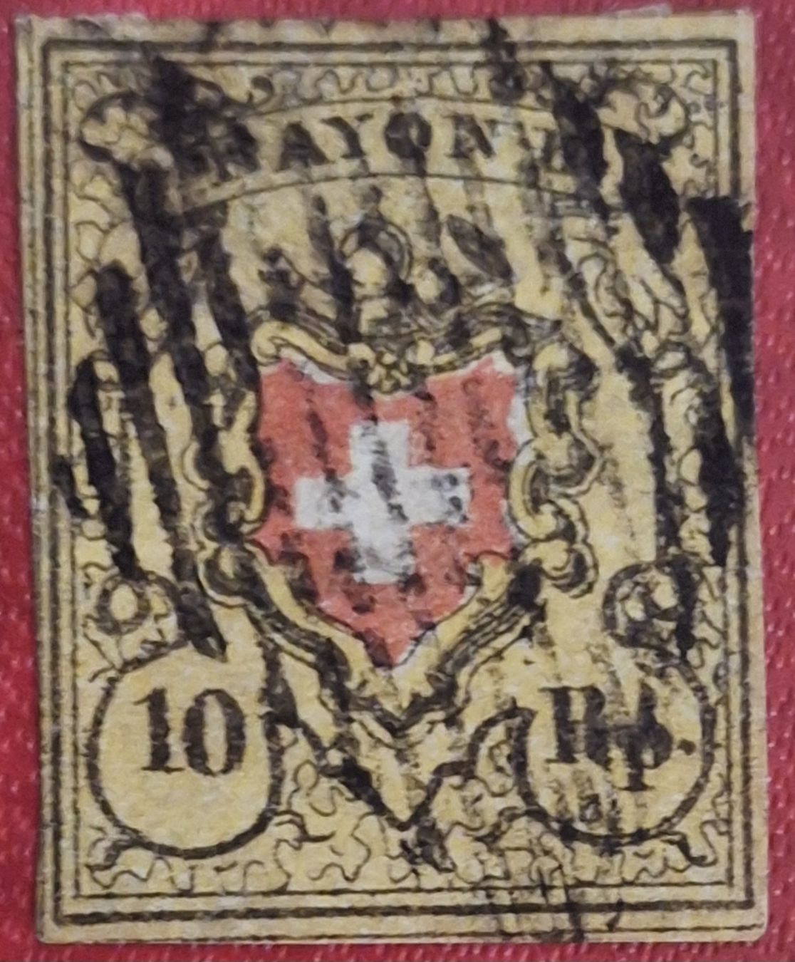 Tutti i francobolli: Rayon 16II Typ 35 E - RU Kat. 200.- – Usato da Balgach venduto da SIMEON27