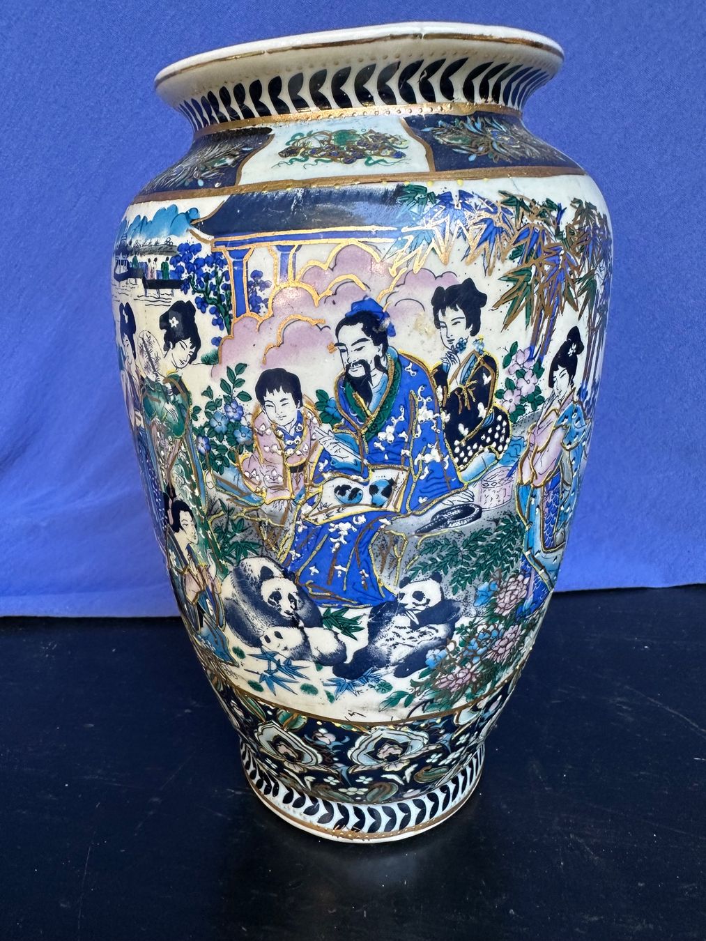 Vasi & Recipienti: Vase Chinois Décor Traditionnel et Élégant – Usato da Lausanne venduto da artnouveau04 1