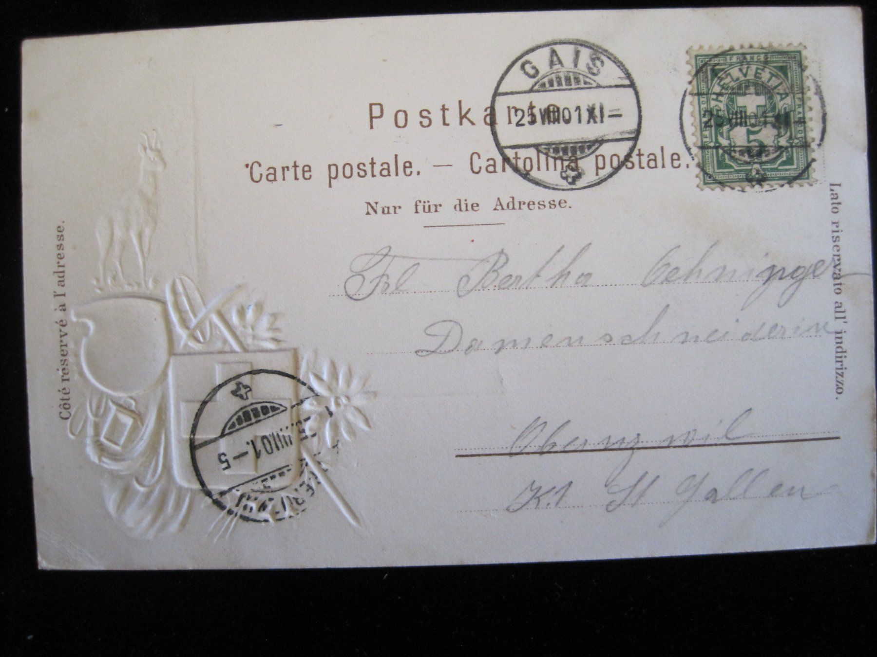 Cartes postales: Gäbris – D'occasion à Bischofszell par Joachim-115 1